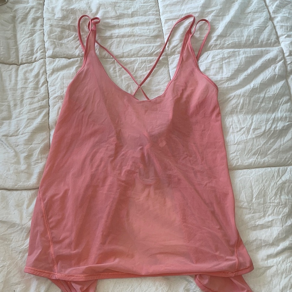 Sheer Open Back Lululemon Top